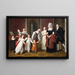 La Famille Nathanson - Christoffer Wilhelm Eckersberg — gerahmtes Bild an der Wand