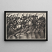 Rückkehr an die Front - Christopher R W Nevinson — gerahmtes Bild an der Wand