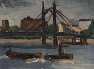 Die Tamise bei Battersea - Christopher Wood — Ansicht des Kunstwerks