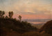 Landschaft mit Hügeln bei Sonnenuntergang - Chrystian Breslauer — Ansicht des Kunstwerks