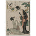 Reproduktion des Gemäldes Chushingura-Gemälde - Akt V des Treuhandlagers - Kitagawa Utamaro