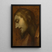 Kopf Christi - Cigoli Ludovico Cardi — gerahmtes Bild an der Wand