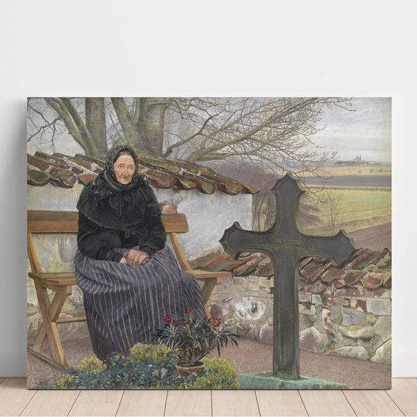Cimetière de Fløng - Laurits Andersen Ring | Reproduction Tableau Décoration murale affiche copie
