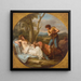 Cimon und Iphigenie - Angelica Kauffmann — gerahmtes Bild an der Wand