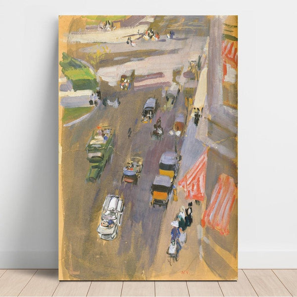Cinquième Avenue, New York - Joaquín Sorolla | Reproduction Tableau Décoration murale affiche copie