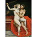 Reproduktion des Gemäldes Mars und Venus - Kreis von Frans Floris
