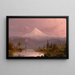 Mount Hood, Oregon - Kreis von Sanford Robinson Gifford — gerahmtes Bild an der Wand