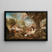 L'âge d'or - Cercle d'Abraham Bloemaert — gerahmtes Bild an der Wand
