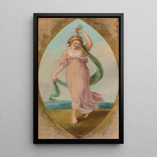 Circle of Angelica Kauffmann - Muse with a flowing cloth.webp