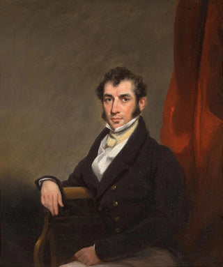 Circle of George Chinnery - Portrait of a gentleman.webp