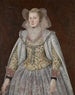 Portrait einer Dame - Kreis von Robert Peake — Ansicht des Kunstwerks
