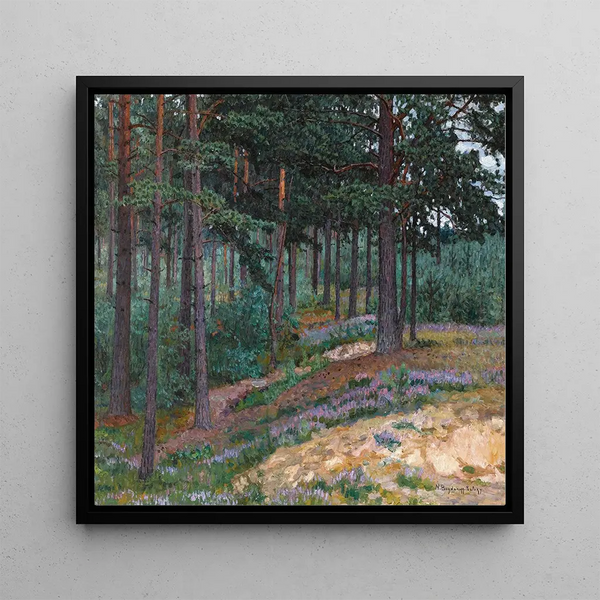 Clairière forestière - Nikolai Bogdanov-Belsky