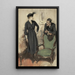 Eine Familie in Not - Clarence F. Underwood — gerahmtes Bild an der Wand