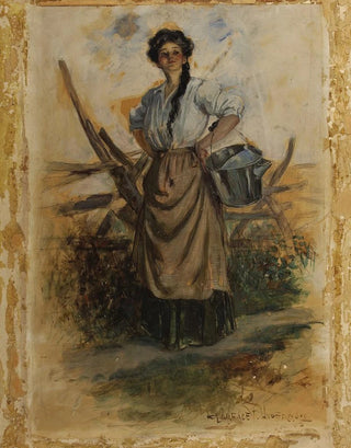 Clarence F Underwood - Milk Maid.webp
