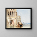 Eine Capriccio-Szene in Venedig - Clarkson Stanfield — gerahmtes Bild an der Wand
