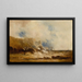 Schiffe auf See - Clarkson Stanfield — gerahmtes Bild an der Wand