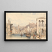Verona - Clarkson Stanfield — gerahmtes Bild an der Wand