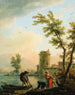 Fischer bei Sonnenaufgang - Claude-Joseph Vernet — Ansicht des Kunstwerks