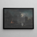 Mondschein - Claude-Joseph Vernet — gerahmtes Bild an der Wand