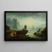 Morgen - Claude-Joseph Vernet — gerahmtes Bild an der Wand