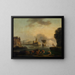 Neapel - Claude-Joseph Vernet — gerahmtes Bild an der Wand
