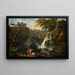 Die Kaskade in Tivoli - Claude-Joseph Vernet — gerahmtes Bild an der Wand