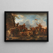 La Mort de Régulus - Claude-Joseph Vernet — gerahmtes Bild an der Wand