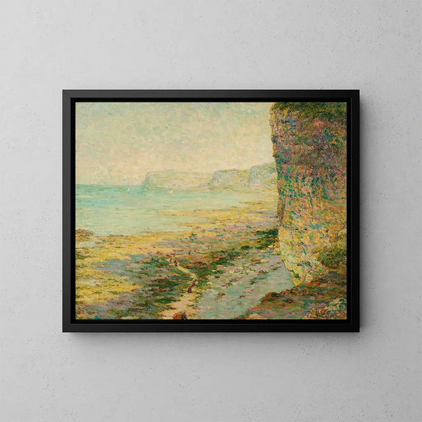 Klippen der Mare Basse - Claude-Émile Schuffenecker — gerahmtes Bild an der Wand