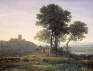 Jacob mit Laban und seinen Töchtern - Claude Lorrain — Ansicht des Kunstwerks