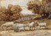 Landschaft mit Schafen - Claude Lorrain — Ansicht des Kunstwerks