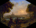 Landschaft mit dem Hafen von Santa Marinella - Claude Lorrain — Ansicht des Kunstwerks