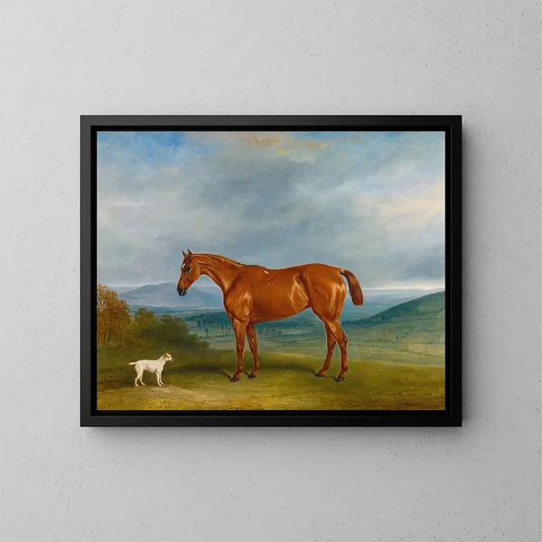 Kathleen - John Ferneley — gerahmtes Bild an der Wand