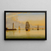 Morgen am Leuchtturm von Boston - Clement Drew — gerahmtes Bild an der Wand