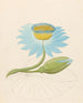 Nymphaea coerulea Nymphaea nouchali - Clemenz Heinrich Wehdemann — Ansicht des Kunstwerks