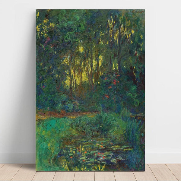 Coin du bassin aux nymphéas - Claude Monet | Reproduction Tableau Décoration murale affiche copie