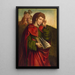 Saint Jean l'Évangéliste en pleurs - Colijn de Coter — gerahmtes Bild an der Wand