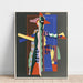 Reproduktion des Gemäldes Collection Décors et Couleurs, Pl. 13 - Georges Valmier