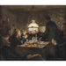 Reproduktion des Gemäldes Gesellschaft bei Abendlicht - Laurits Andersen Ring