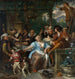 Kompanie fröhlicher auf einer Terrasse - Jan Steen — Ansicht des Kunstwerks