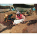 Reproduktion des Gemäldes Componiendo la Red - Joaquín Sorolla