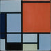 Komposition - Piet Mondrian — Ansicht des Kunstwerks