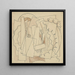 Komposition - Roger de La Fresnaye — gerahmtes Bild an der Wand