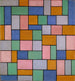 Reproduktion des Gemäldes Komposition in Dissonanzen - Theo van Doesburg
