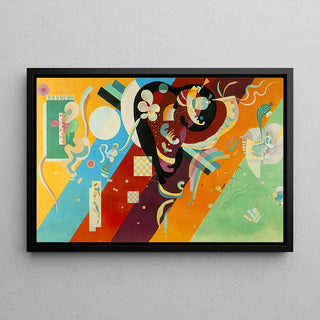 Komposition IX - Wassily Kandinsky | Kunstdruck Gemälde Wanddekoration Poster Kopie