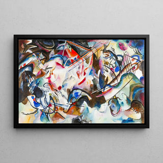 Komposition VI - Wassily Kandinsky | Kunstdruck Gemälde Wanddekoration Poster Kopie