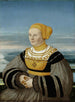 Portrait von Anna von Holzhausen in Ratzeburg - Conrad Faber von Kreuznach — Ansicht des Kunstwerks