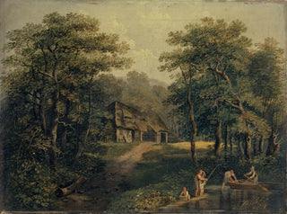 Ferme am Wasserufer - Conrad Gessner — Ansicht des Kunstwerks