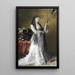Dame im Boudoir - Conrad Kiesel — gerahmtes Bild an der Wand