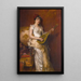 Träumereien - Conrad Kiesel — gerahmtes Bild an der Wand