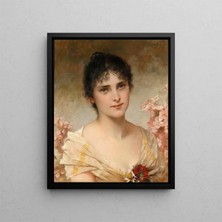 Conrad Kiesel - Girl with flowers.webp